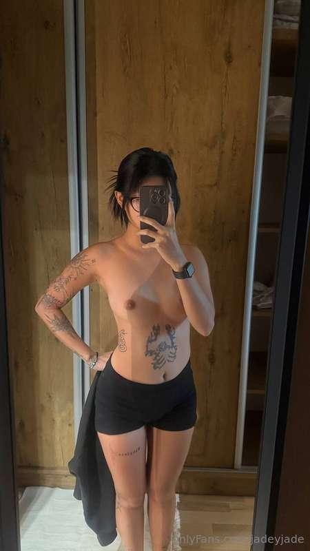 caught you peeking should I show a little more?