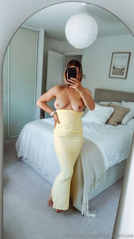 Rip my dress off and fuck me baby