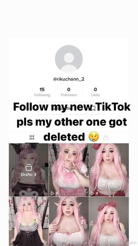 I’m super sad today because my TikTok got banned :( I was so..