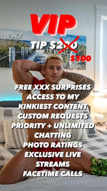 Tomorrow begins my new VIP ONLY LIVE! My lives will be exclu..