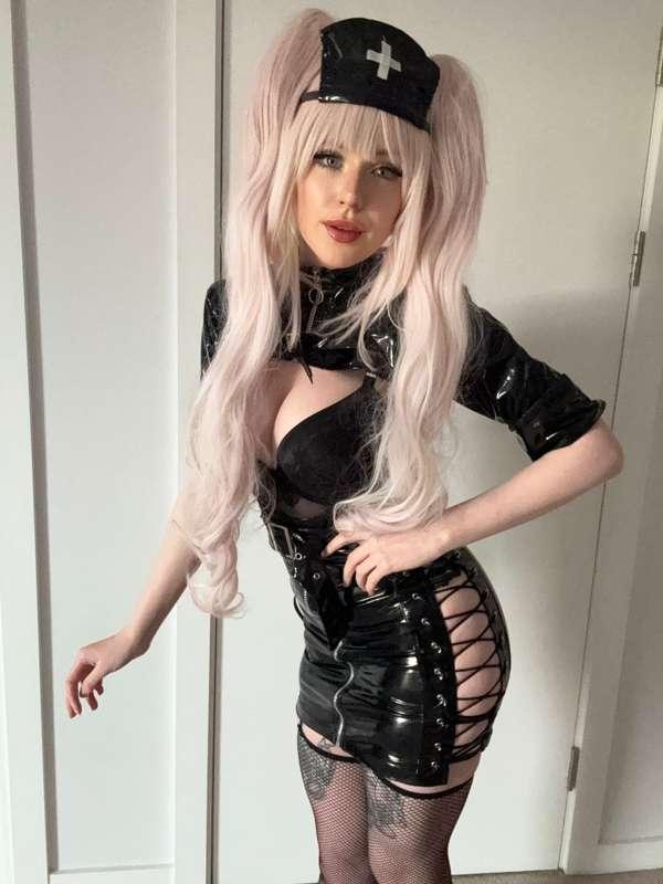 Latex nurse Callie