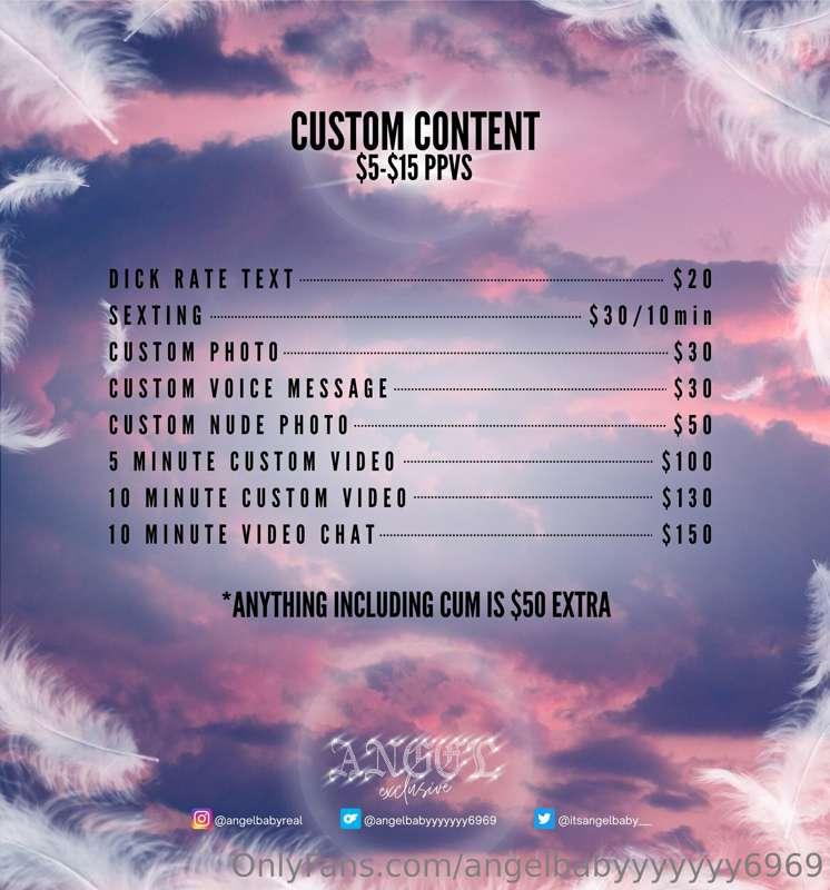 💜 CUSTOM PRICES 💜