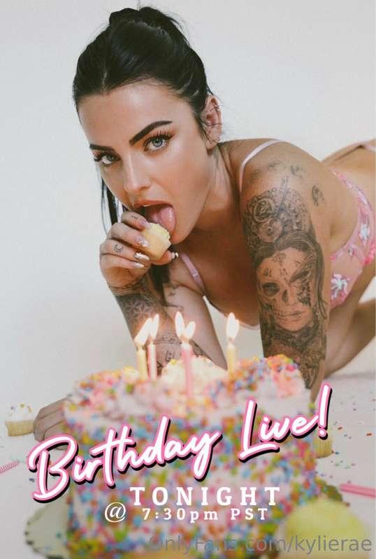 You’re officially invited to my most anticipated Live of the..