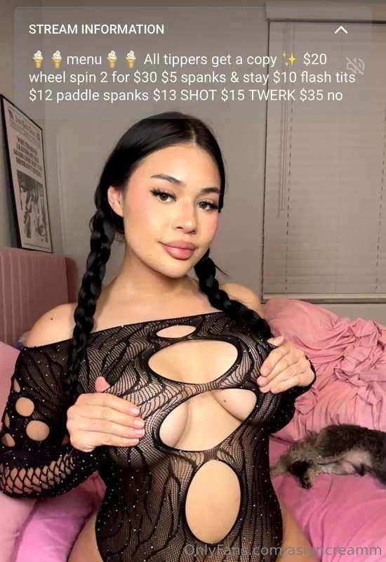 Your favorite Asian is on live 😩💦 https://onlyfans.com/asian..