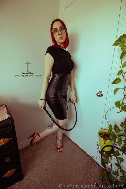 What entices you more my whip or my heels?