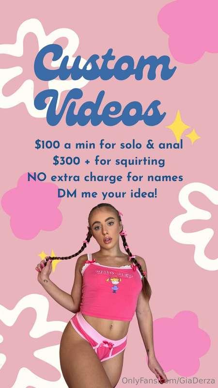 𝘾𝙐𝙎𝙏𝙊𝙈𝙎 𝘼𝙍𝙀 𝘽𝘼𝘾𝙆 🩷 customs are officially back open! this sl..
