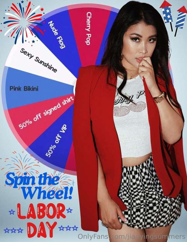 Tip in ❤️💙$7 for one spin$12 for two spins$19 for three spin..