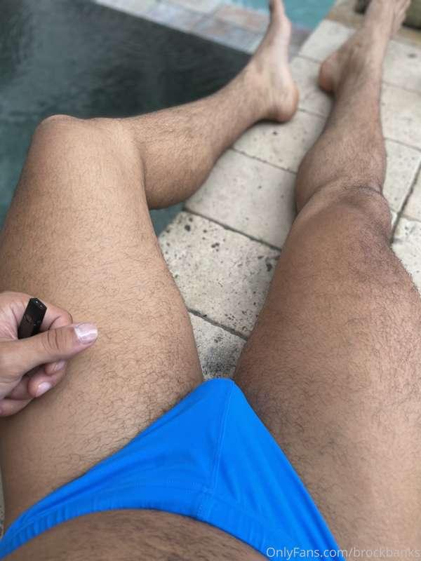 Just chillin by the pool
