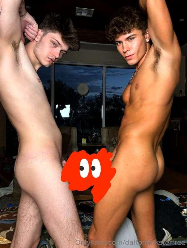 Me trying stuff w a guy for the first time w …. @drakevonxxx..
