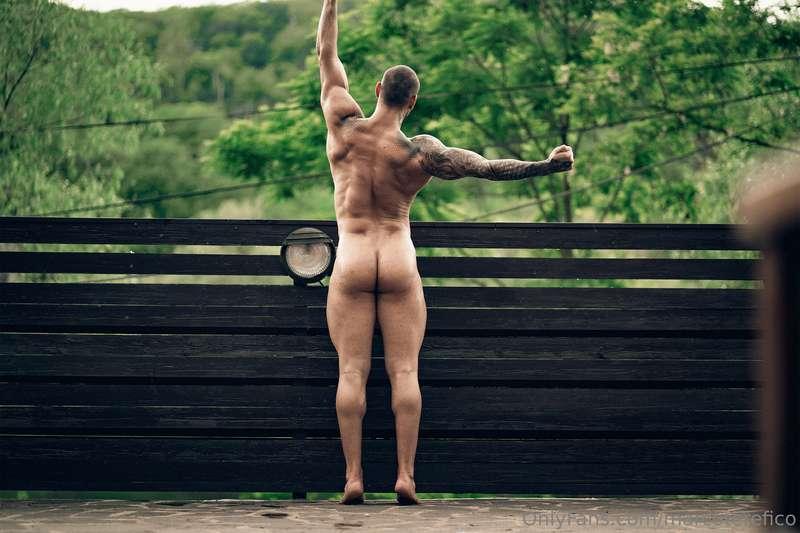Just having having my morning calisthenics. 😉