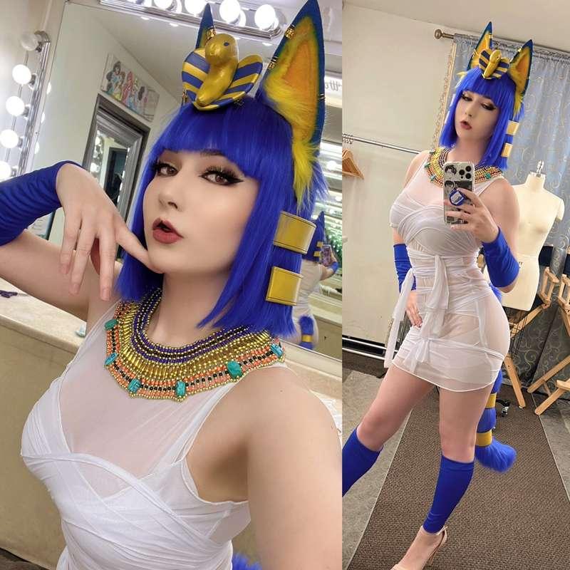 Ankha WIP!! 🐱💙💛