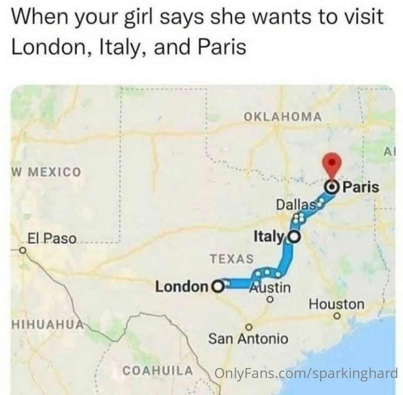 I love bein in Texas, hope she’s likes our romantic Valentin..