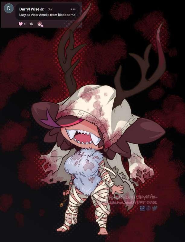 LazyWeen Day 1- Vicar Amelia