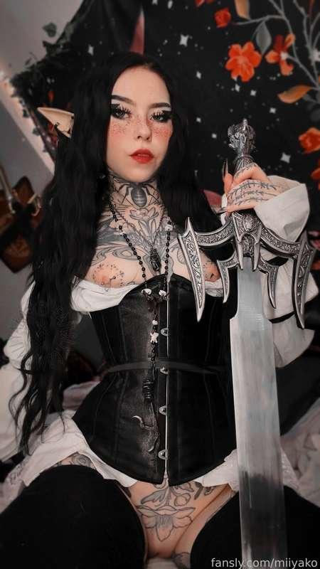 Do you think you’re worthy to fuck this elven maiden?⚔️⛓️‍💥