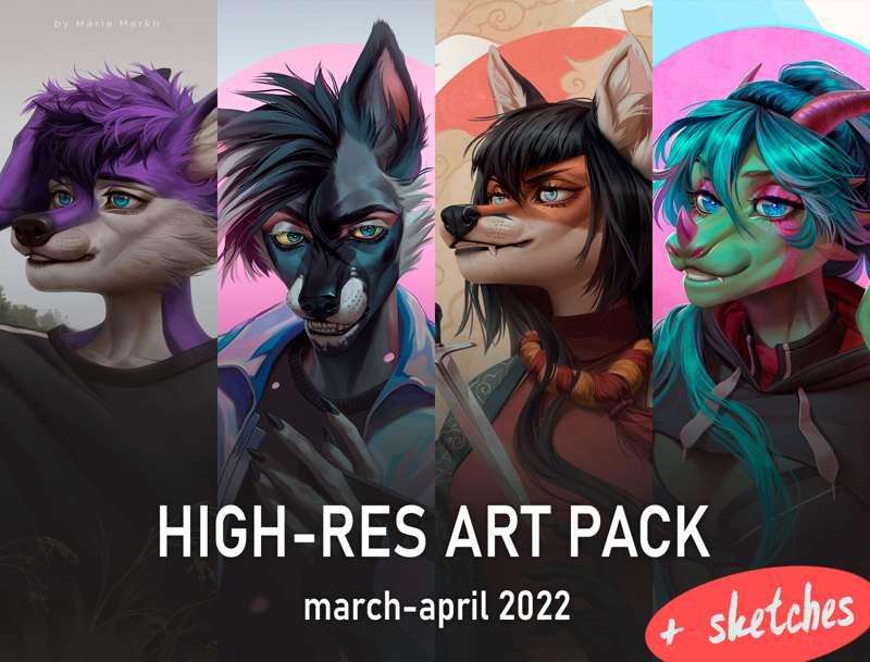 March-April - HR pack (+sketches)