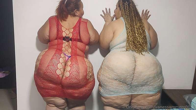 The two biggest, most spectacular and sensual asses on the e..