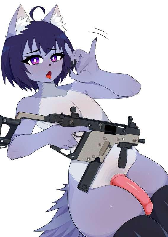 New pew pew or me? (NSFW)