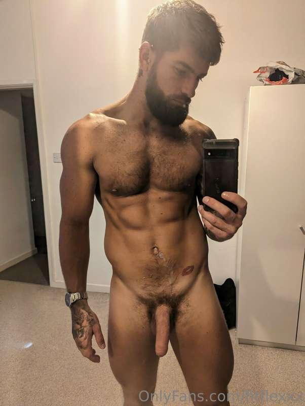 Lick this cum off my abs