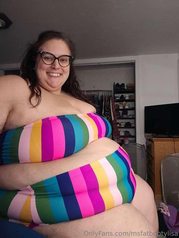 Something about being fatter than ever makes me want to show..