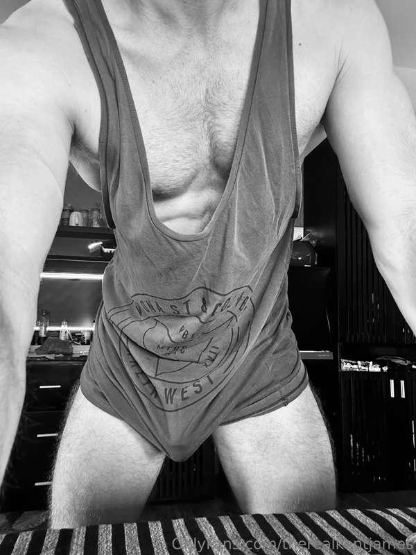 That top that let’s my neighbours see my cock!