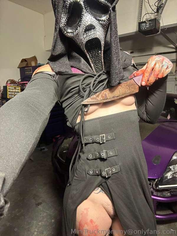 Yall want all the ghost face content?! 