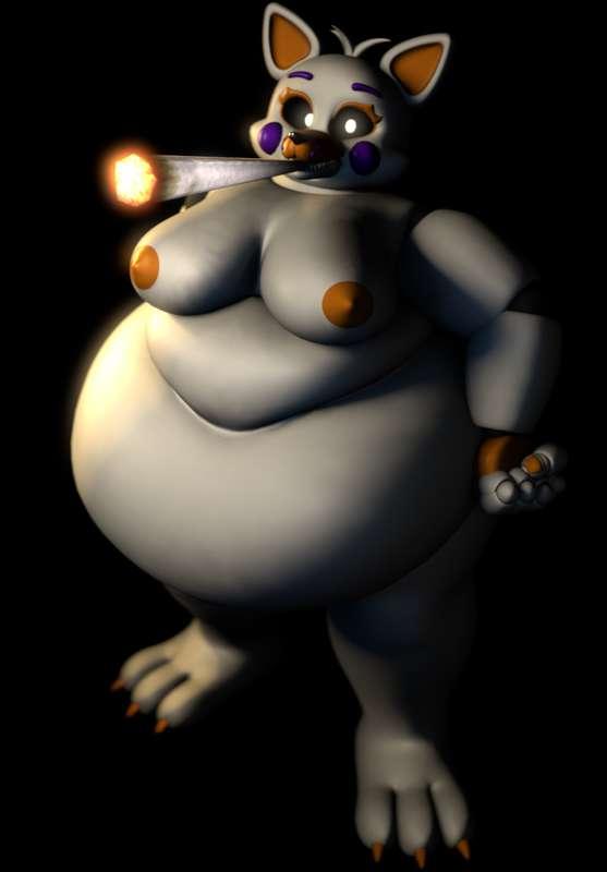 Lolbit Smokes W33D