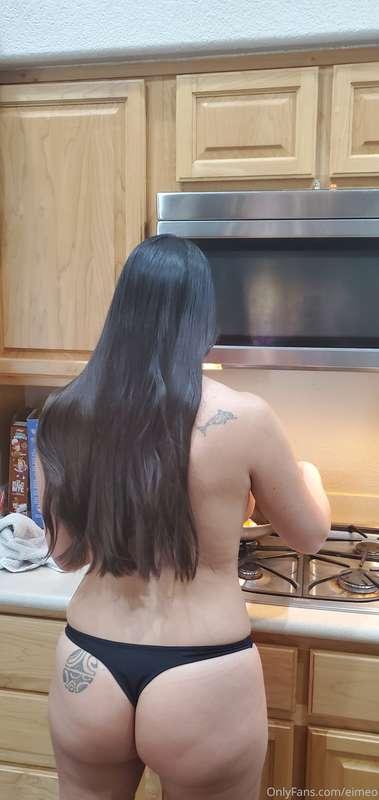 Cooking breakfast, who wants some?