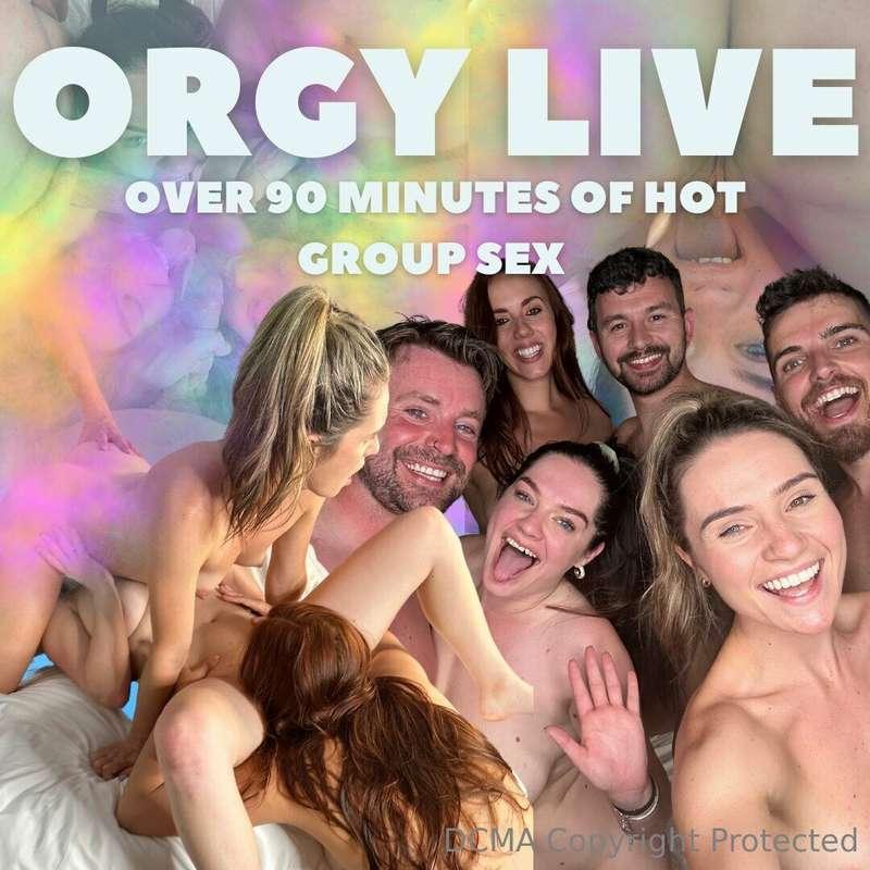 ***ORGY LIVE***  If you missed our live orgy do not worry ba..