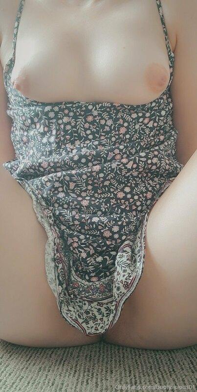 If you want to see me lift up this dress and make myself dri..
