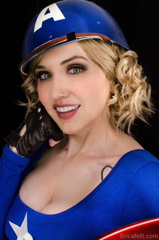 To kick off July 4th- here's my boudoir version of Captain A..