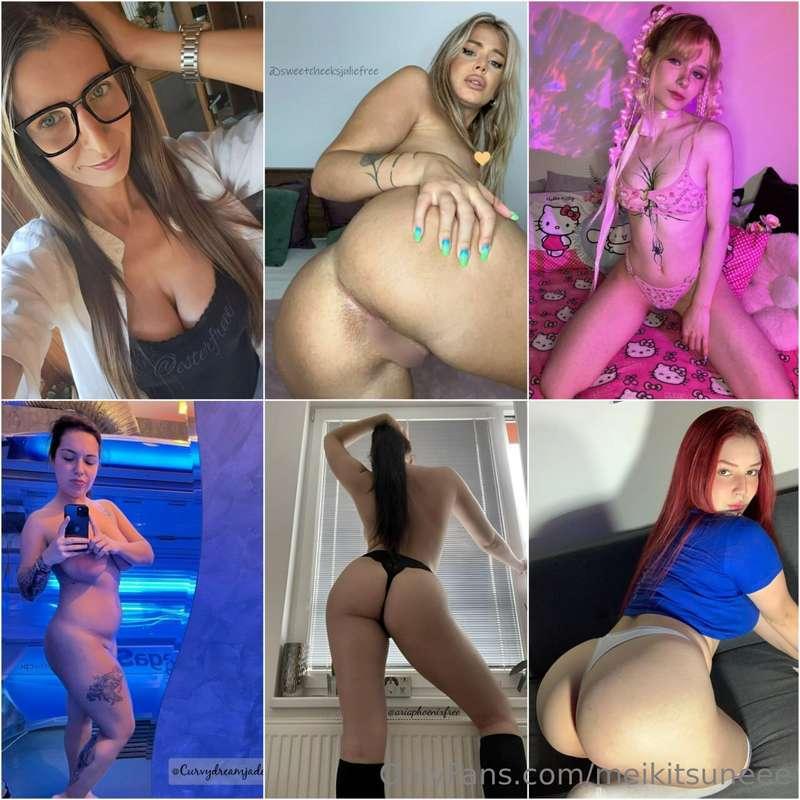 ✨🌸 @ESTERFREEE 🌸✨🍑🥵 @sweetcheeksjuliefree 🥵🍑💖👑 @meikitsuneee..