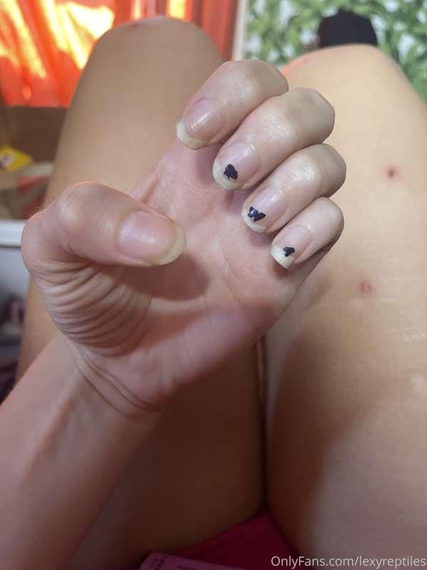 3:15 appointment to get my claws back on