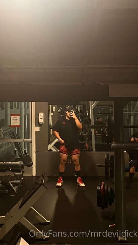 Been putting work in! 😩😈