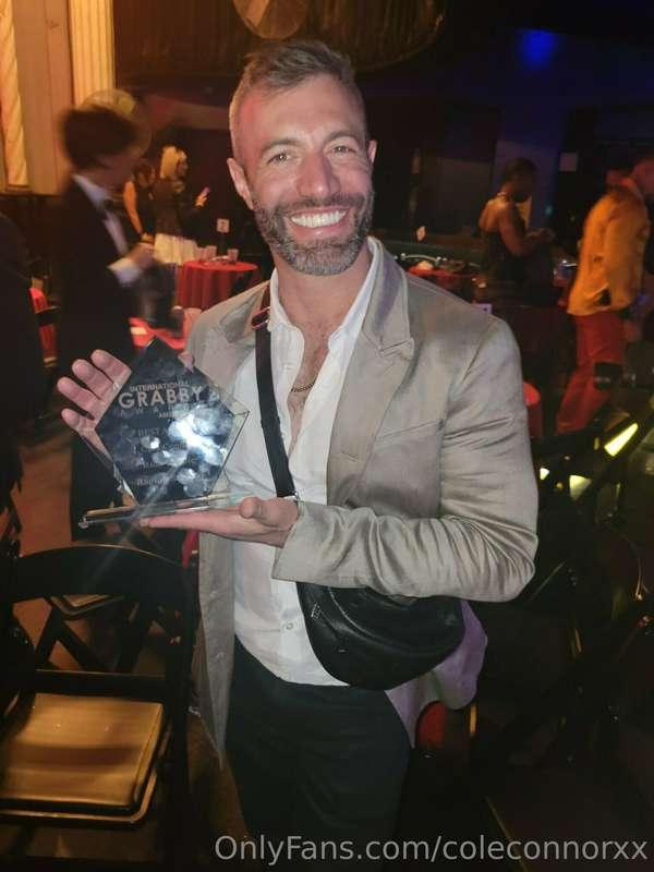 Looking back on receiving the Best Actor Award at the Americ..