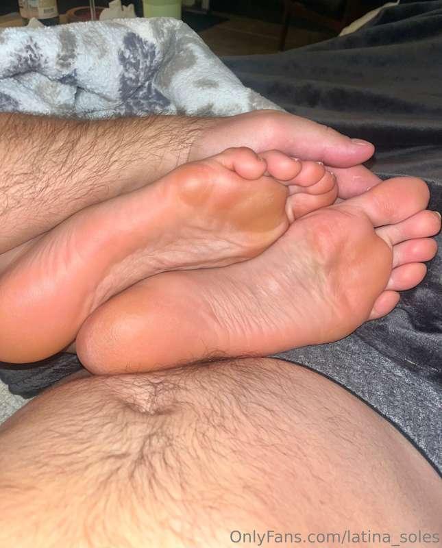 Wyd if I had my soles on you like this?😈