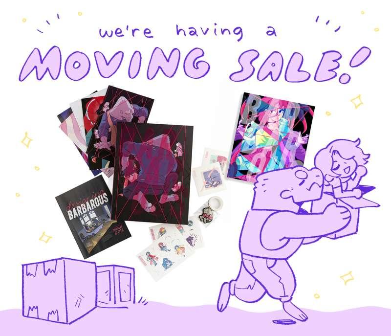 We're still moving! (to a new online shop)