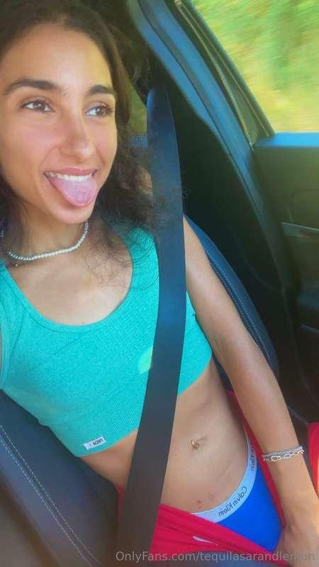 My car is another place where I like to mess around ➡️ @tequ..