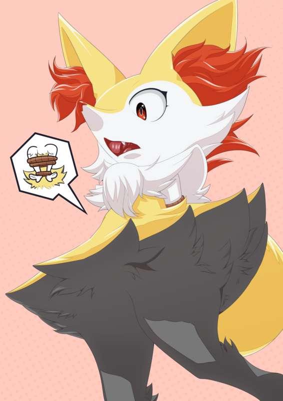 Braixen VS Ditto (1)