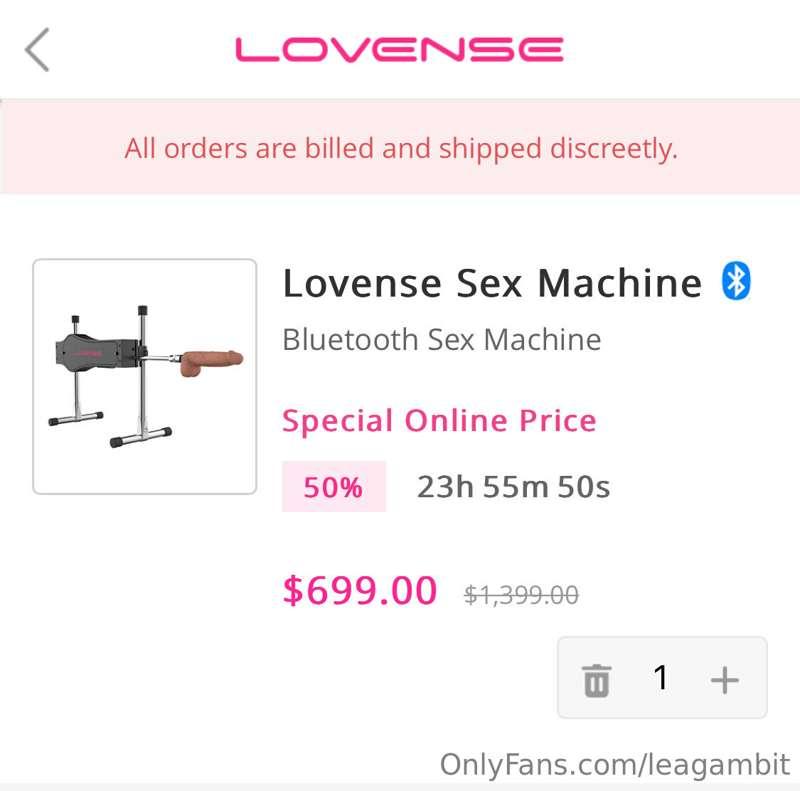 If you thought my remote control vibe was fun…. 
Saving up f..