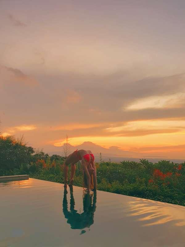 guess who just did a special little photo shoot at sunset wi..