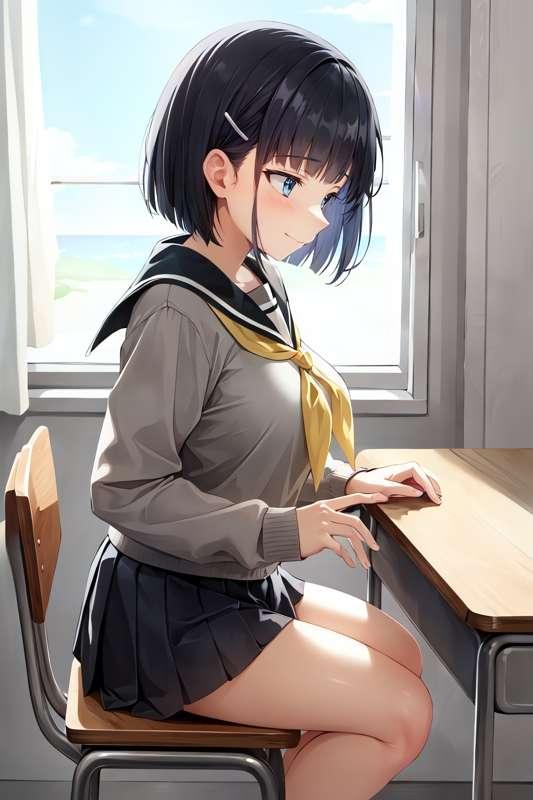 隣の席の爆乳剣道女子の着替えを覗いてみた　55枚(zip, pdf有り)