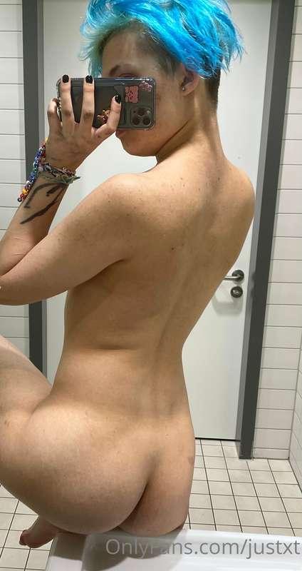 Just on my way to take a shower~