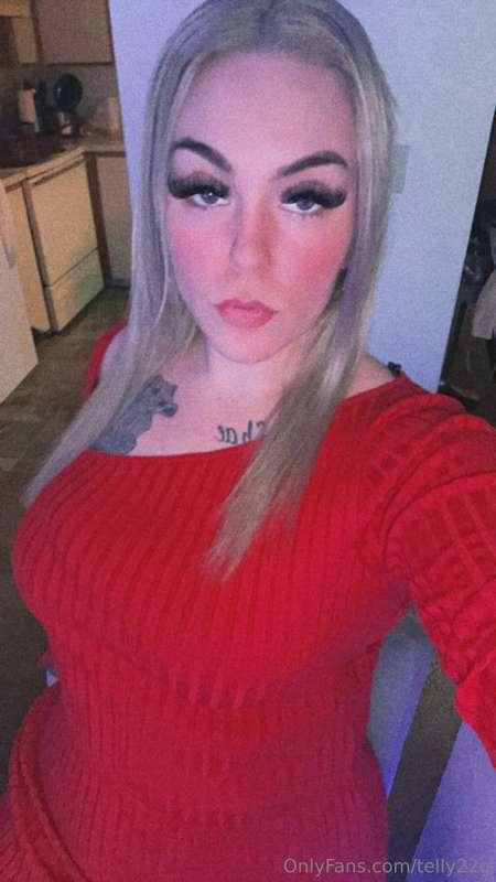 Lady in red
