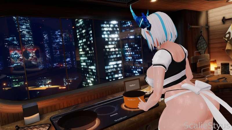 Went to a club and noticed a Maid workin and doin their duties...
Wasn't expecting to have things go the way they did~

The Maid's Socials~
https://x.com/LINK_EZ_VR

#Maid #Elf #Monstergirl #Cyberpunk #Lewd #NSFW #Thicc #Facial #Creampie #Cum #Hentai
