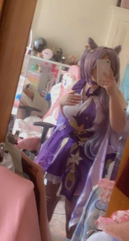 Keqing cosplay pt.2 ! (Lower tiers+)