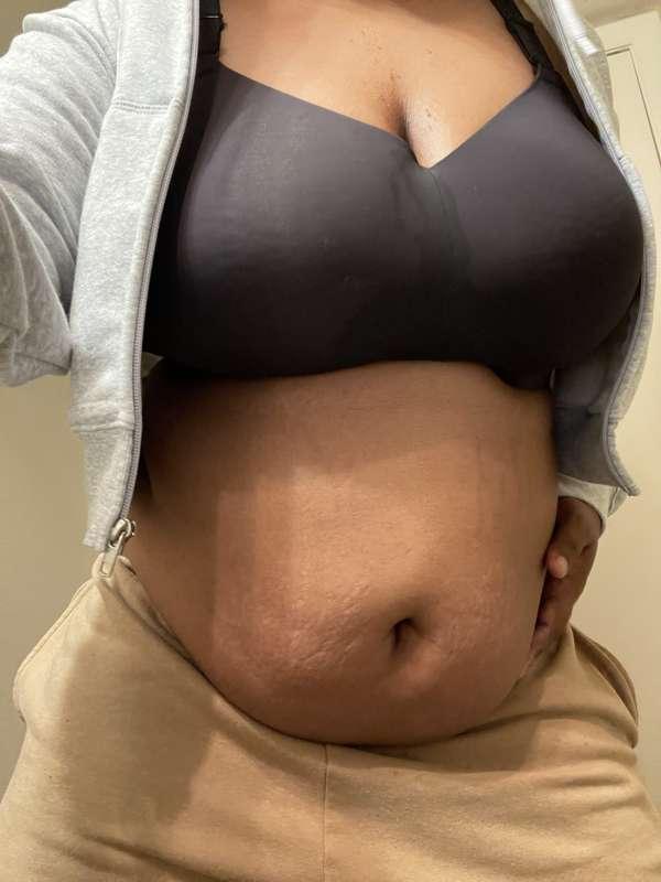 Dr. Pepper bloat in Bra