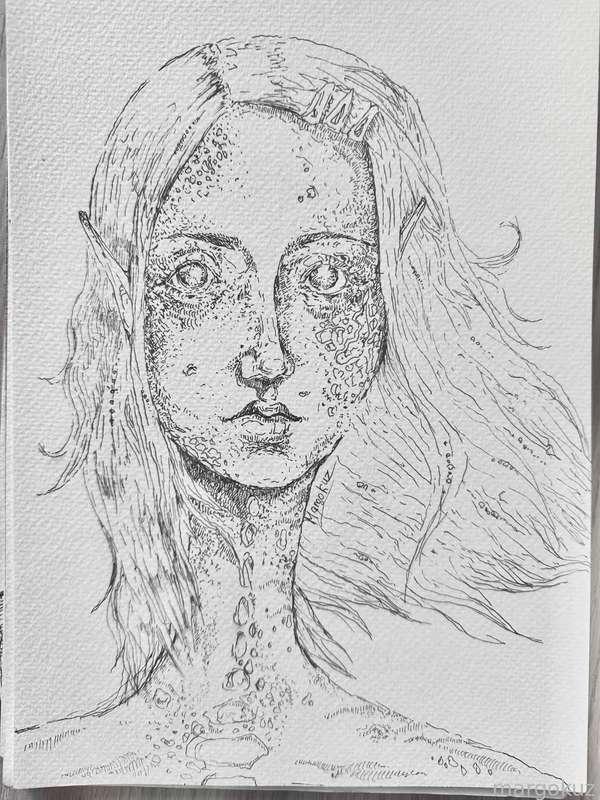 wanna share my latest drawing with you^^

#fyp #art #drawing #artist #sketch #petite #small #nonbinary