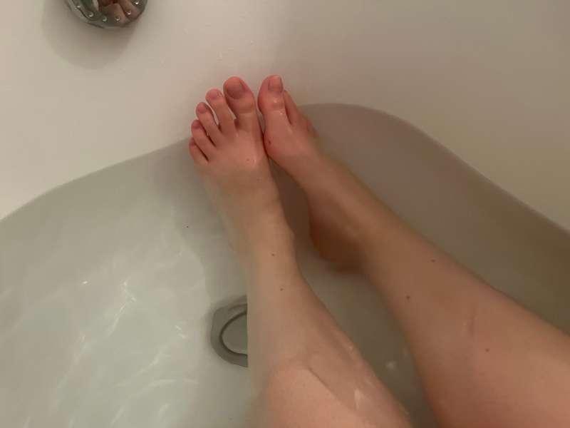La petite basique dans le bain! Promis des photos arrivent !..