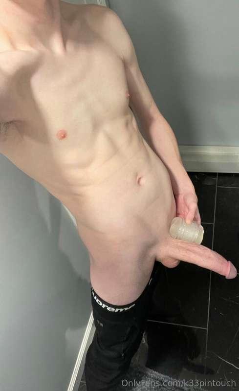 Want to see the full 8 minute video of me squeezing into my ..