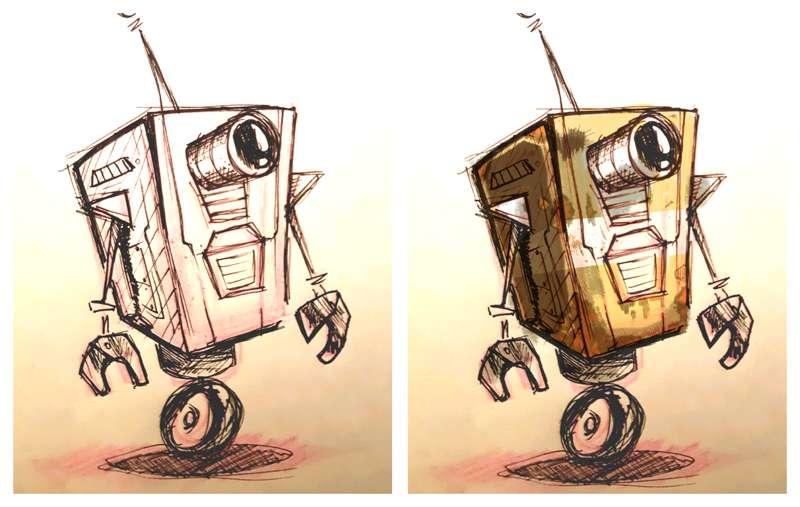 Claptrap Shading